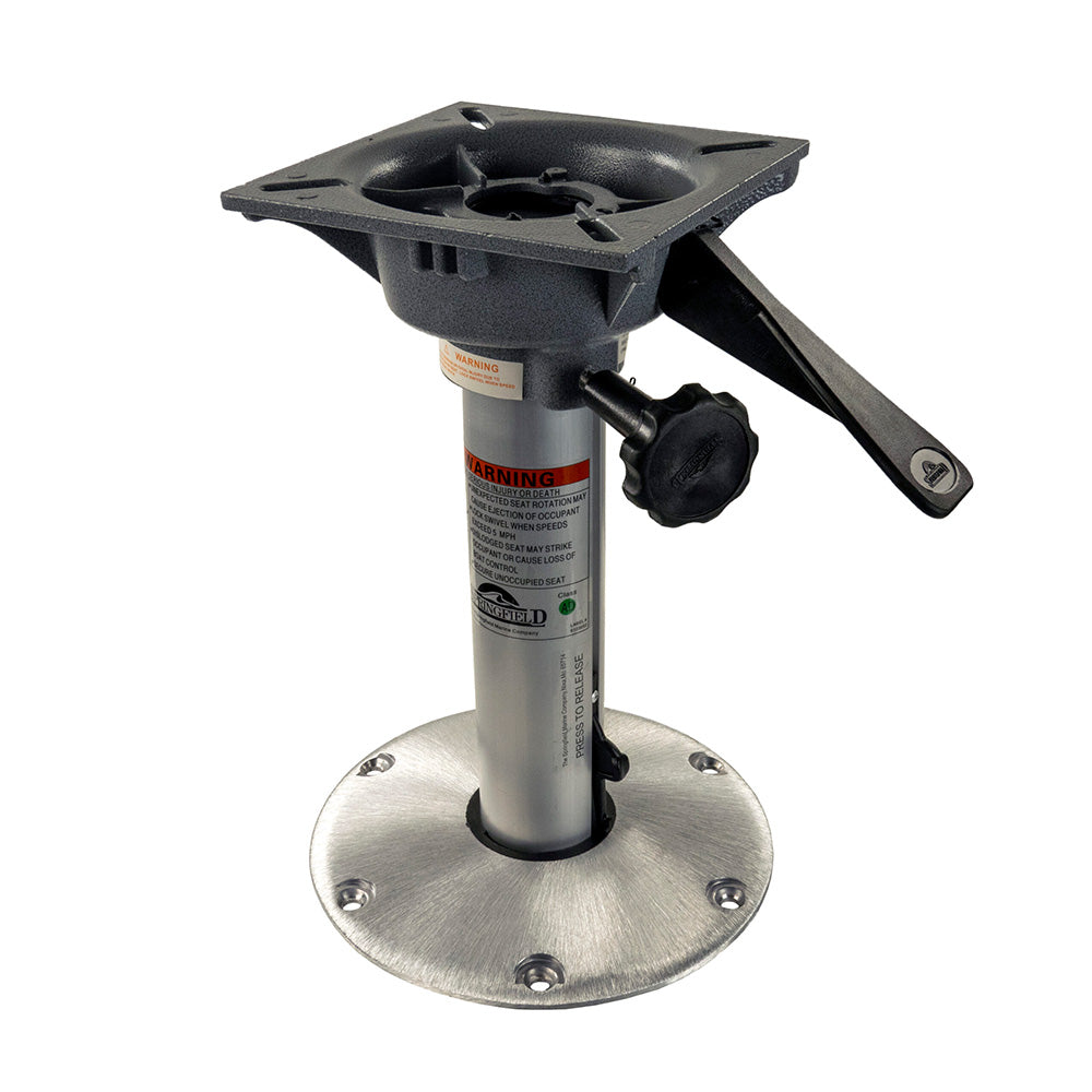 Springfield Marine 1300712-L1 Springfield 2-3/8" Plug-In&trade; Locking 3-Piece Pedestal Package - 12"