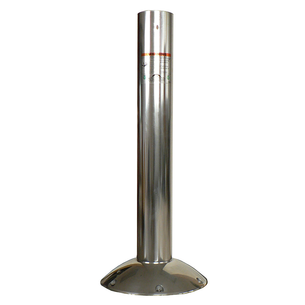 Springfield Marine 1450030-P Springfield 4" Elite Fixed-Height Pedestal - 30"