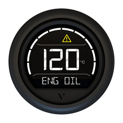 Veratron VL Digital 52 w/Round Black Bezel