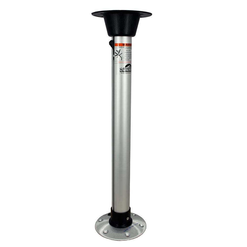 Springfield Marine 1690727-SL Springfield 2-3/8" Thread-Lock&trade; Uni-Lock Table Pedestal Package - 27"