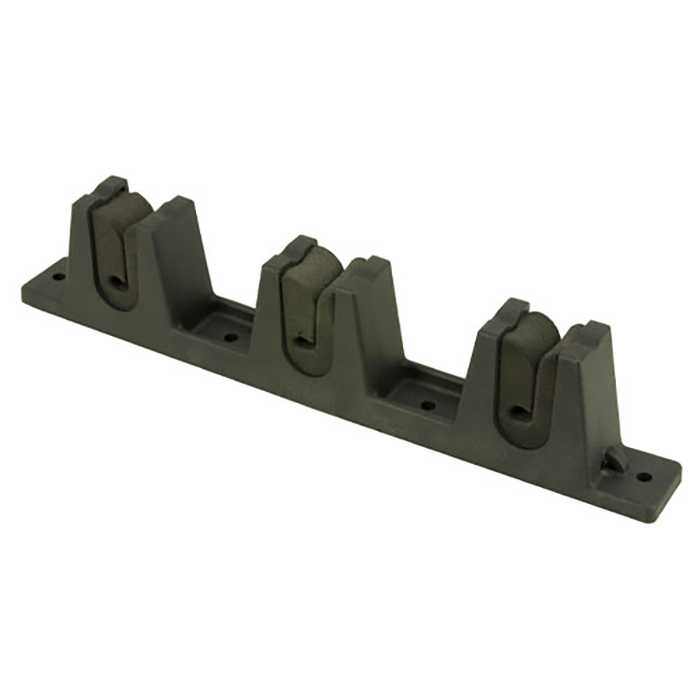 Springfield Marine 1760004 Springfield ABS Plastic Rod Holder - 3 Rod - Pair w/Bungee