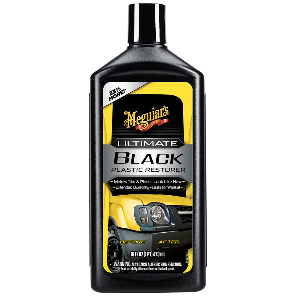 Meguiar's G15816 Meguiar's Ultimate Black Plastic Restorer - 16oz