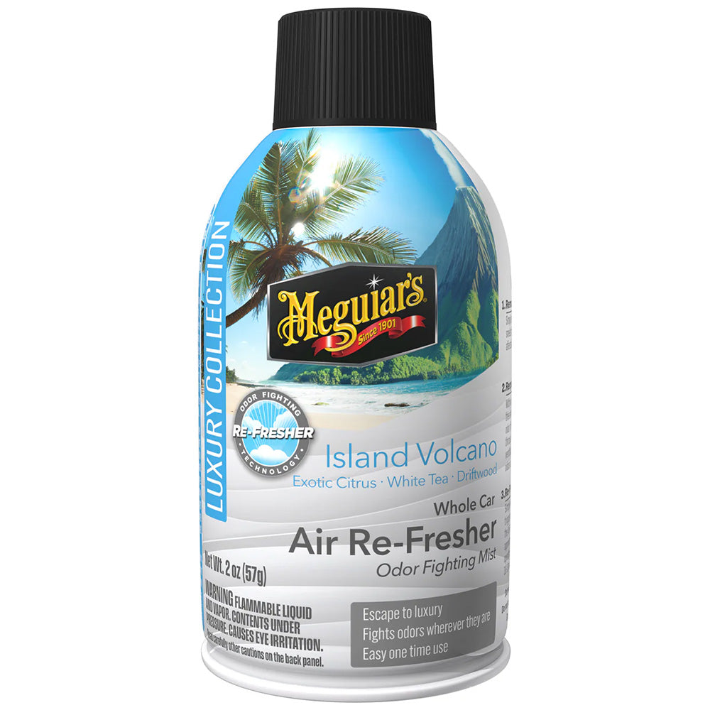 Meguiar's G262502 Meguiar's Island Volcano Whole Car Air Re-Fresher Aerosol - 2oz