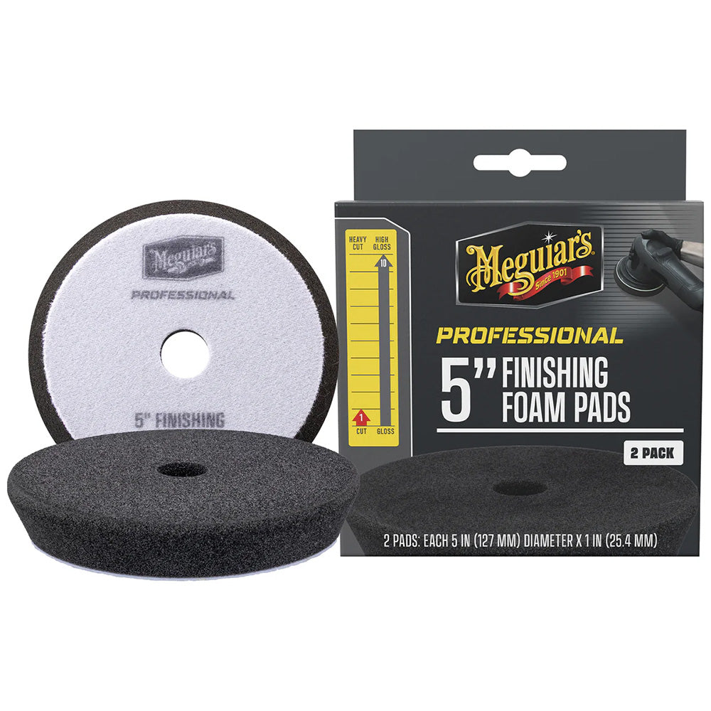 Meguiar's M5FFP2 Meguiar's Professional 5" Finishing Foam Pads *2-Pack