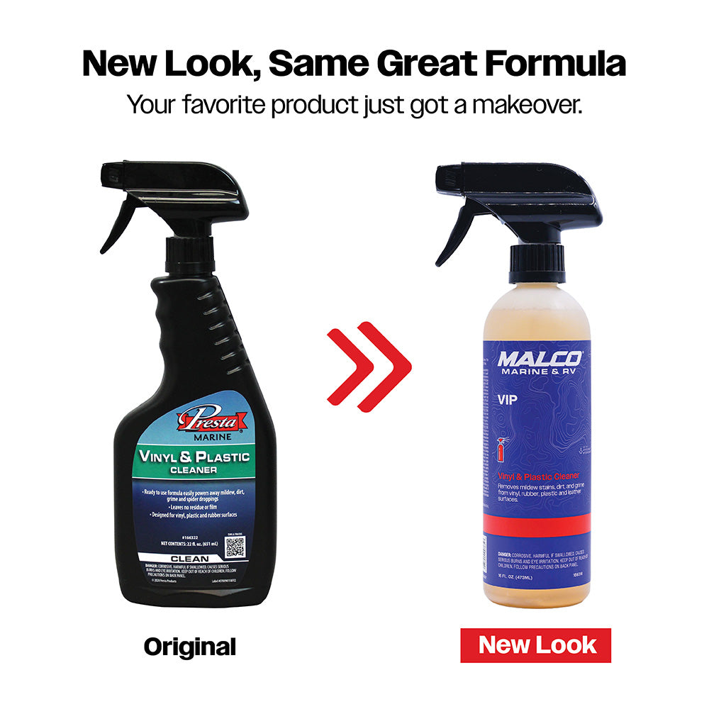 Malco VIP Vinyl &amp; Plastic Cleaner - 16oz