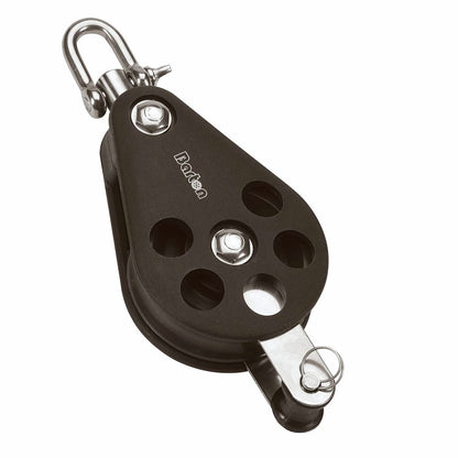 Barton Marine N05131 Barton Marine N05131 54 mm Plain Bearing Pulley Block Single Swivel Becket - Size 5