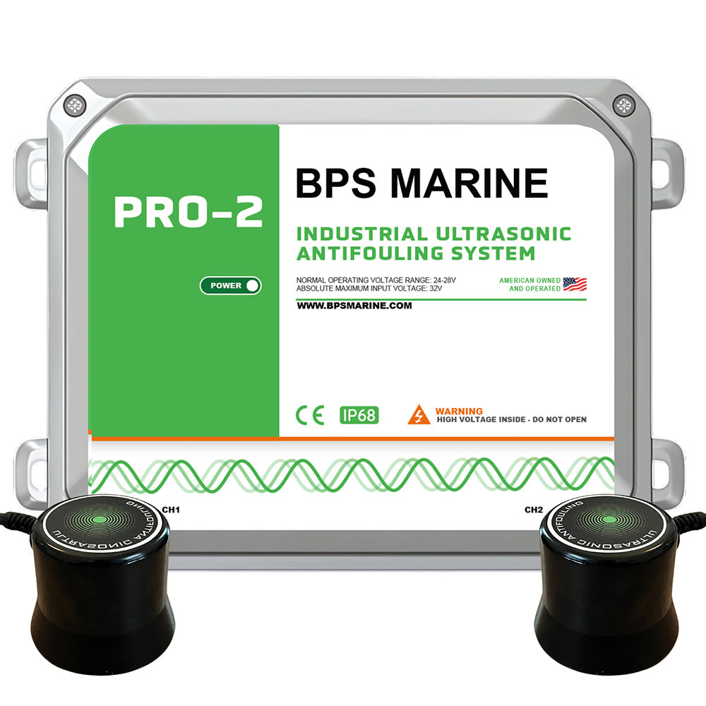 BPS Marine 24V-PRO-2 BPS Marine PRO-2 2-Transducer Ultrasonic Antifouling System - 24VDC