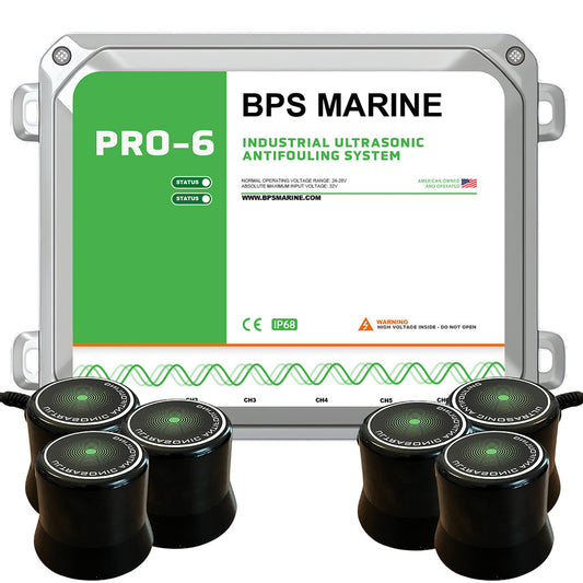 BPS Marine 24V-PRO-6 BPS Marine 24V-PRO-6 6-Transducer Ultrasonic Antifouling System - 24VDC