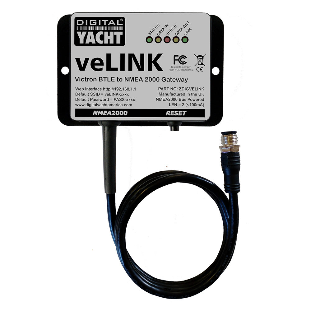 Digital Yacht ZDIGVELINK Digital Yacht veLink Victron BLE to NMEA 2000