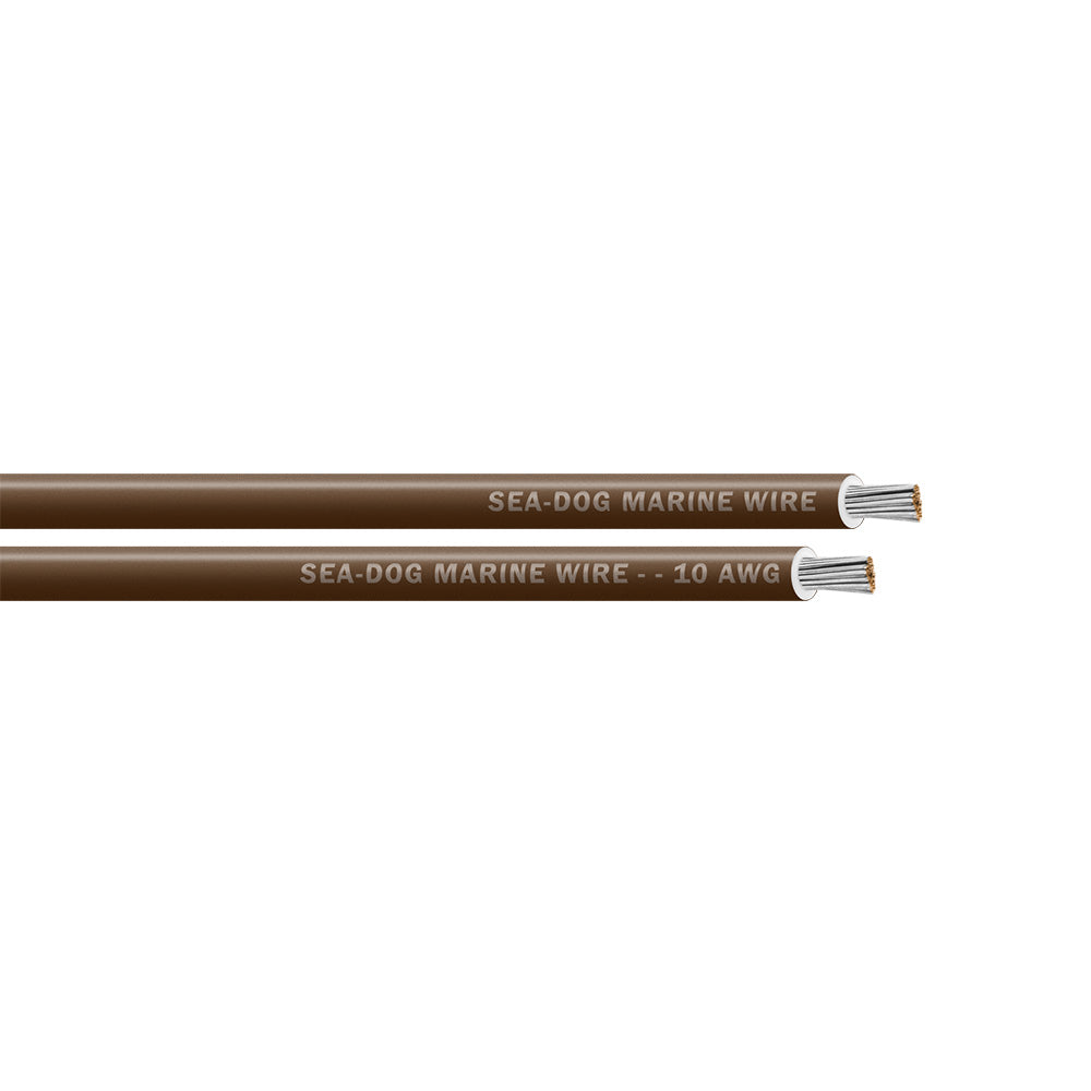 Sea-Dog Line 8010072 Seadog 8010072 Sea-dog 10 Awg Brown Primary Wire - 100'