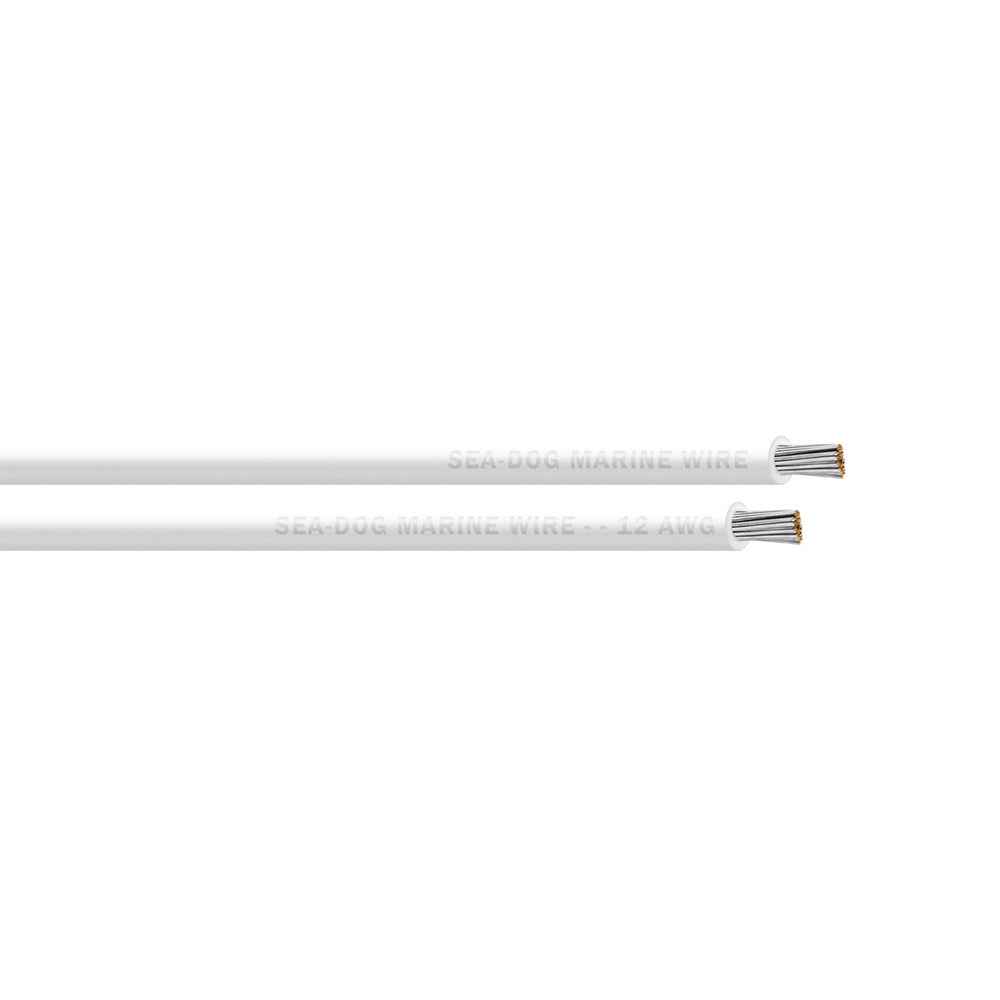 Sea-Dog Line 8012050 Seadog 8012050 Sea-dog 12 Awg White Primary Wire - 25'