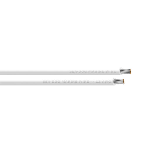 Sea-Dog Line 8012050 Seadog 8012050 Sea-dog 12 Awg White Primary Wire - 25'