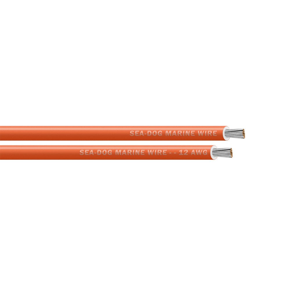 Sea-Dog 12 AWG Orange Primary Wire - 1000'