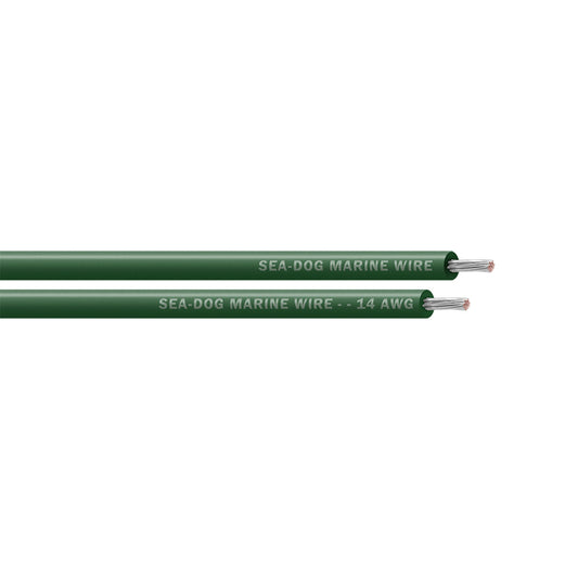 Sea-Dog Line 8014040 Sea-Dog 14 AWG Green Primary Wire - 25'