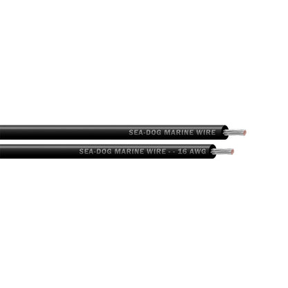 Sea-Dog Line 8016014 Seadog 8016014 Sea-dog 16 Awg Black Primary Wire - 250'