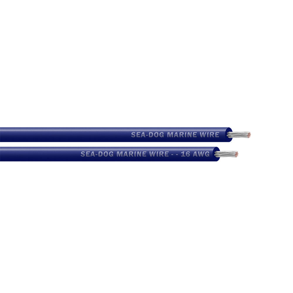 Sea-Dog 16 AWG Dark Blue Primary Wire - 500'