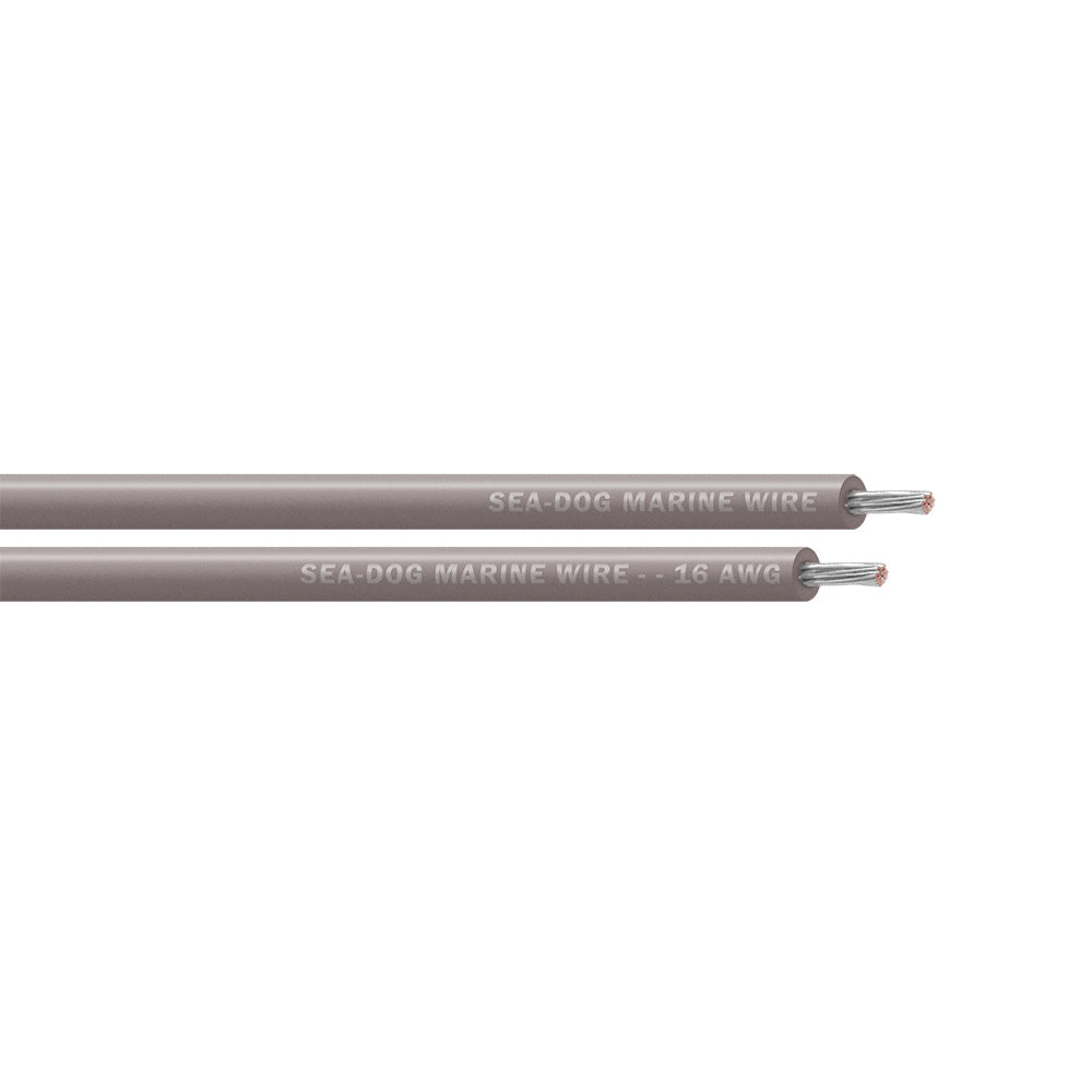 Sea-Dog 16 AWG Grey Primary Wire - 1000'