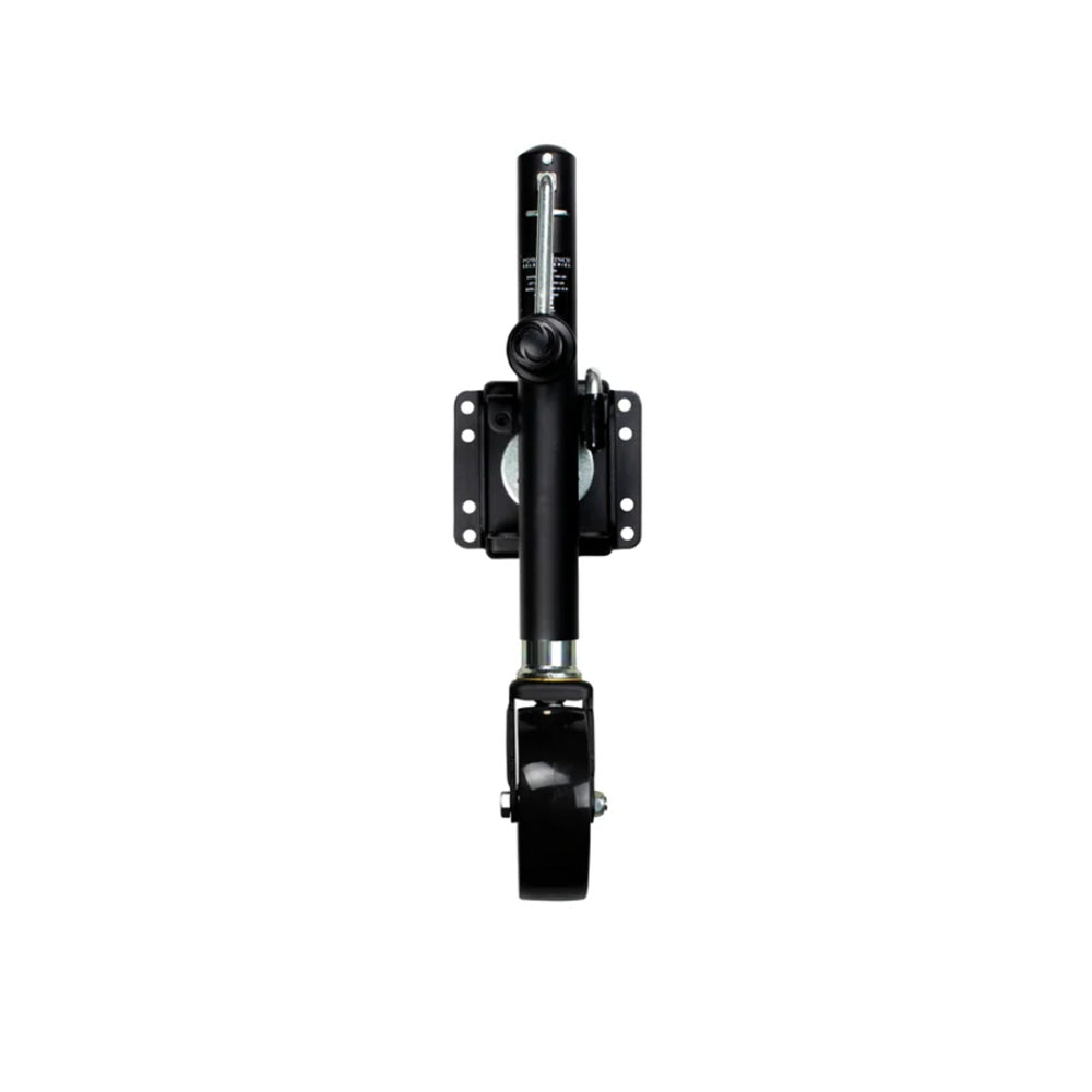 Powerwinch 21400-J-1200-B1-B-R Powerwinch Select Series Jack - 1200lb, Bolt-On, Single Wheel, Carbon Black
