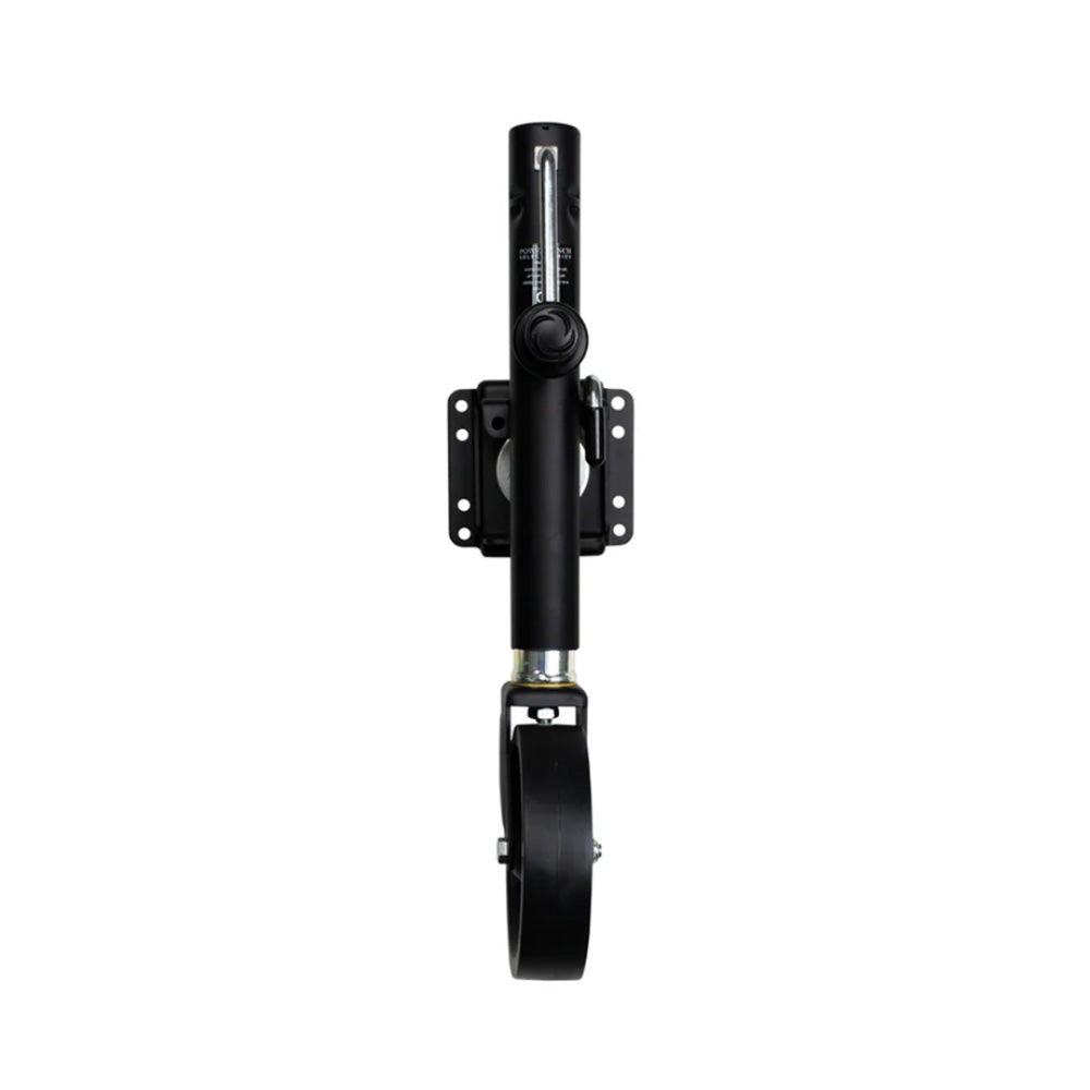 Powerwinch 21400-J-1500-B1-B-R Powerwinch Select Series Jack - 1500lb, Bolt-On, Single Wheel, Carbon Black