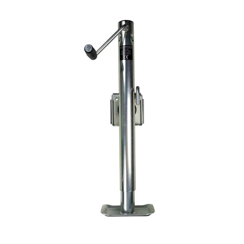 Powerwinch 21500-J-2500-WF-Z-R Powerwinch Utility Series Jack - 2500lb, Weld-On, Flat Plate, Zinc
