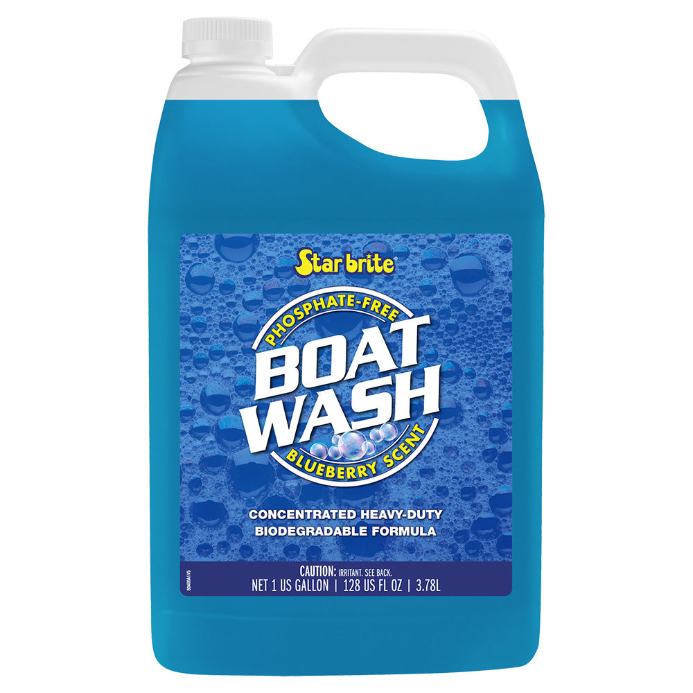 Star brite 80400 Star brite Concentrated Boat Wash - Blueberry Scent - 1 Gallon