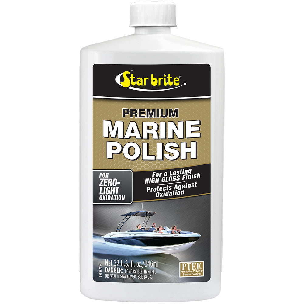 Star brite 85732 Star brite Premium Marine Polish - UV Protection &amp; High Gloss Finish - 32 oz