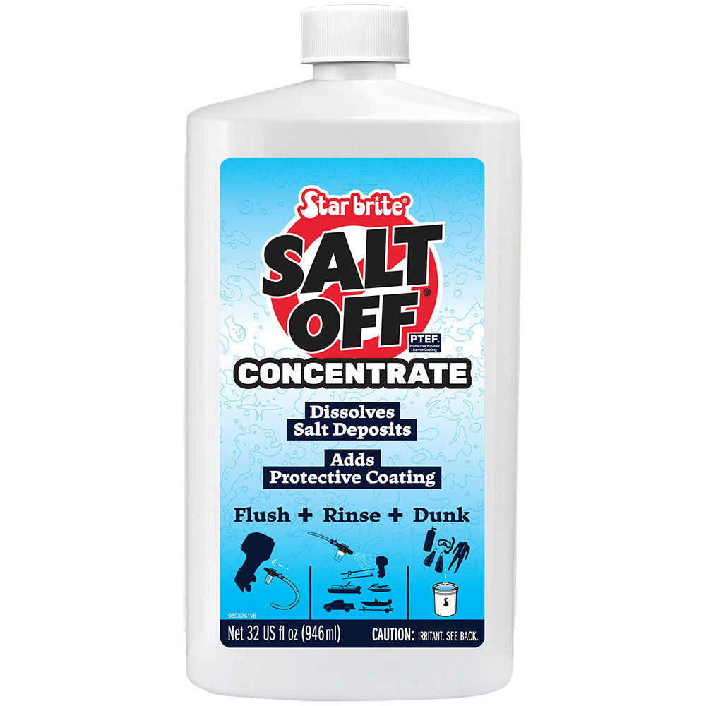 Star brite 93932 Star brite Salt Off - Concentrate- Salt Remover Wash &amp; Engine Flush - 32 oz