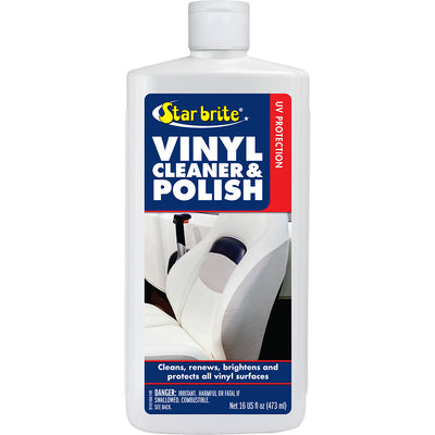 Star brite Vinyl Cleaner & Polish - UV Protection - 16 oz
