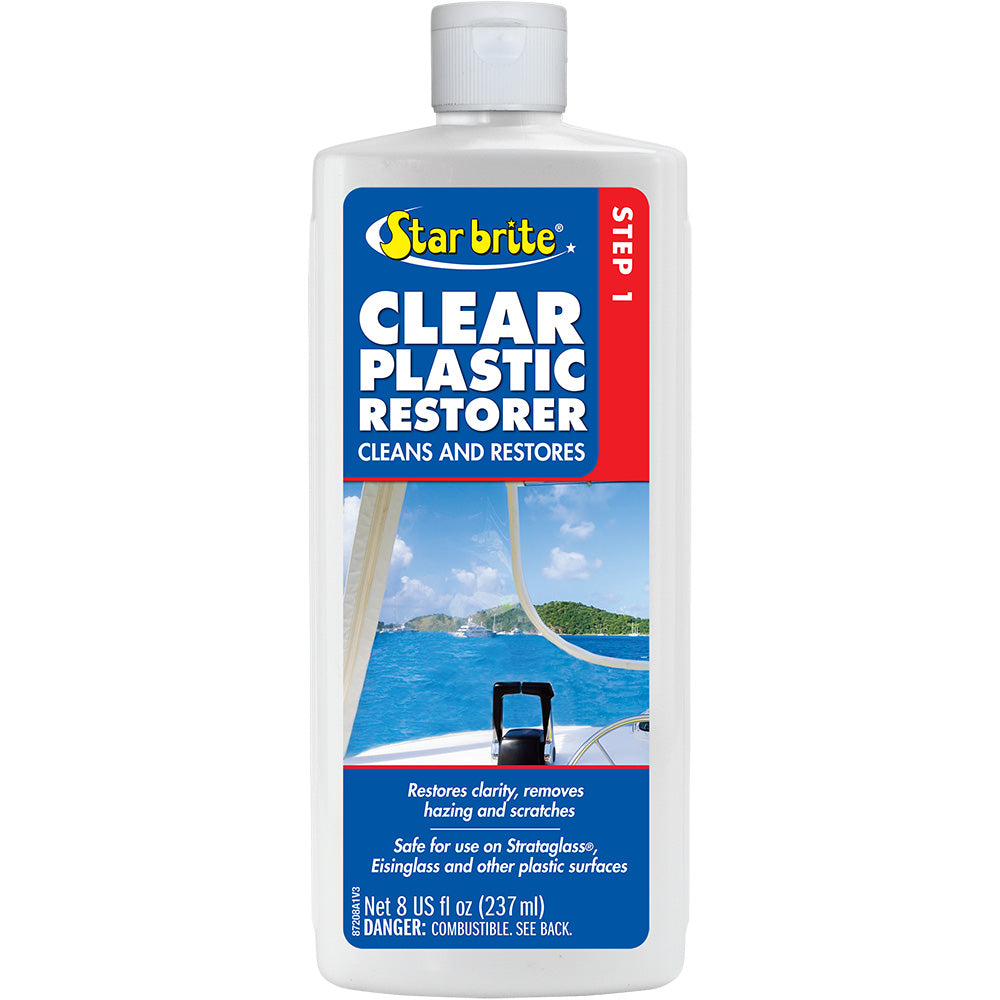 Star brite 87208 Star brite Clear Plastic Restorer - Step 1 - 8 oz