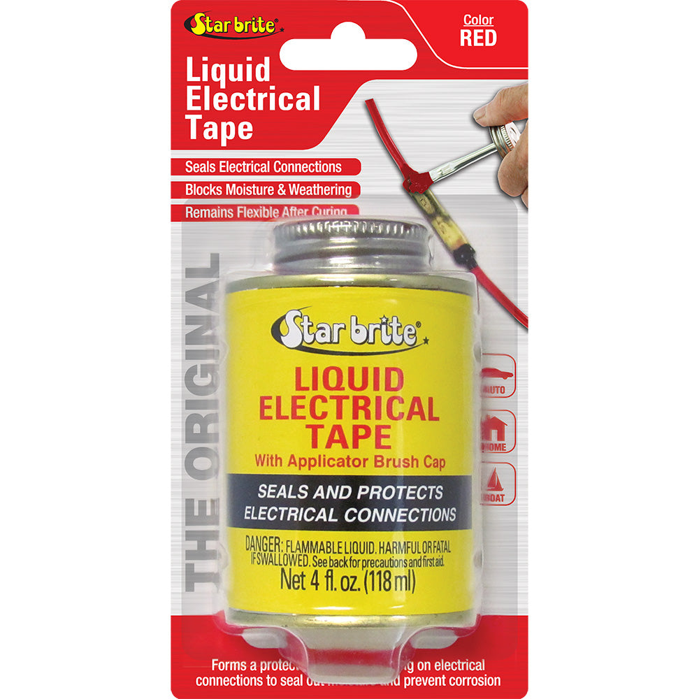 Star brite 84105 Star brite Liquid Electrical Tape - Red - 4 oz