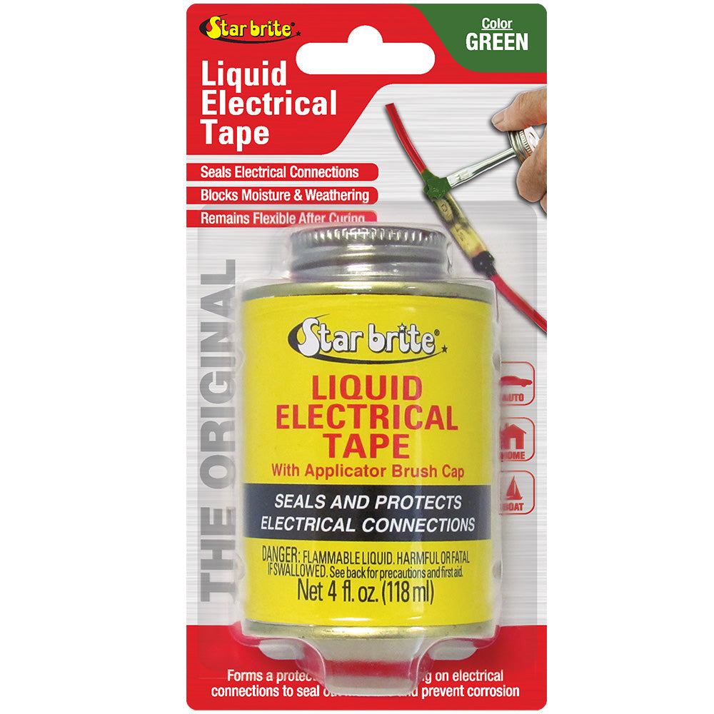 Star brite 84106 Star brite Liquid Electrical Tape - Green - 4 oz
