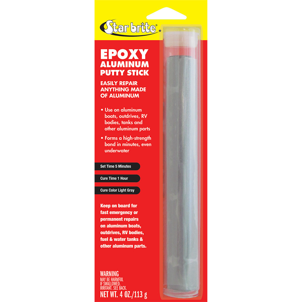 Star brite 87004 Star brite Epoxy Aluminum Putty Stick - 4 oz