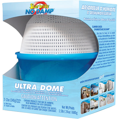 Star brite No Damp Ultra Dome Absorber & Dehumidifier - 24 oz