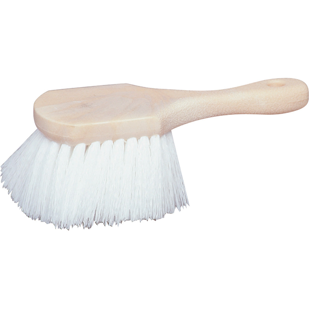 Star brite 40025 Star brite Marine-Grade Short Handle Scrub Brush &ndash; Durable Star Prene Fiber