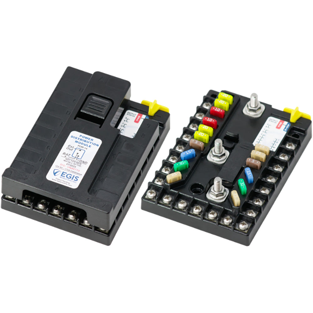 Egis Mobile Electric 2601 Egis PDM 14 Circuit + Ground 175A 12V w/Kill Switch