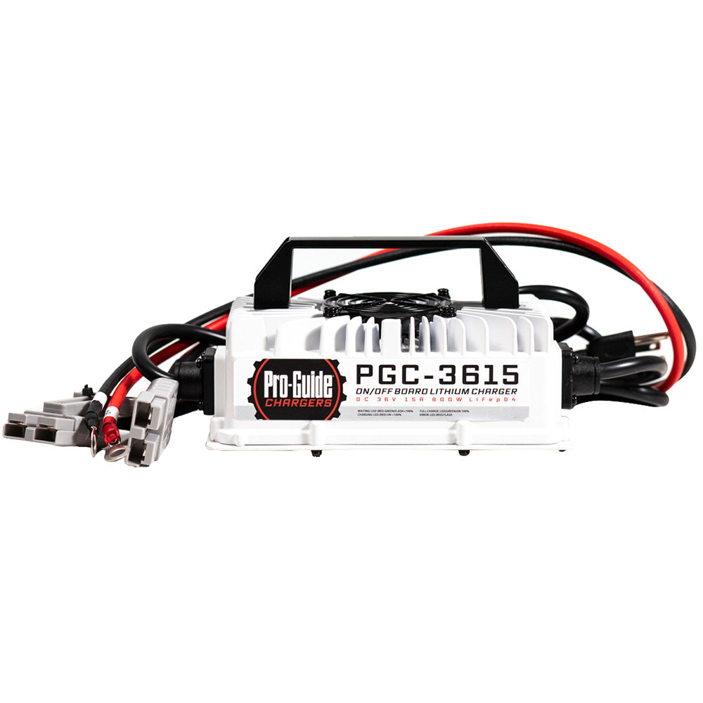 Pro Guide PGC-3615 Pro Guide PGC-3615 Pro-guide 1 Bank On/off Board Battery Charger - 36v - 15 Amp