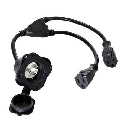 Pro-Guide Double AC Receptacle