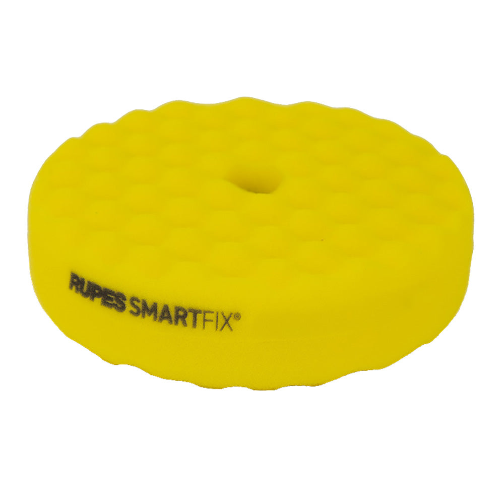 RUPES 9.DSF180MM RUPES SMARTFIX&reg; Double-Sided Fine Foam Pad - 180mm - Yellow