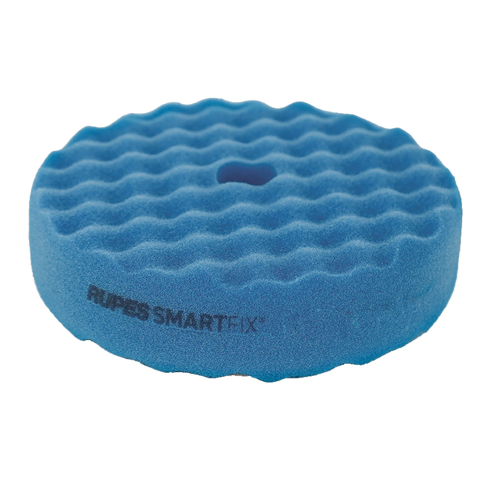 RUPES 9.DSF180HH RUPES SMARTFIX&reg; Double-Sided Coarse Foam Pad - 180mm - Blue