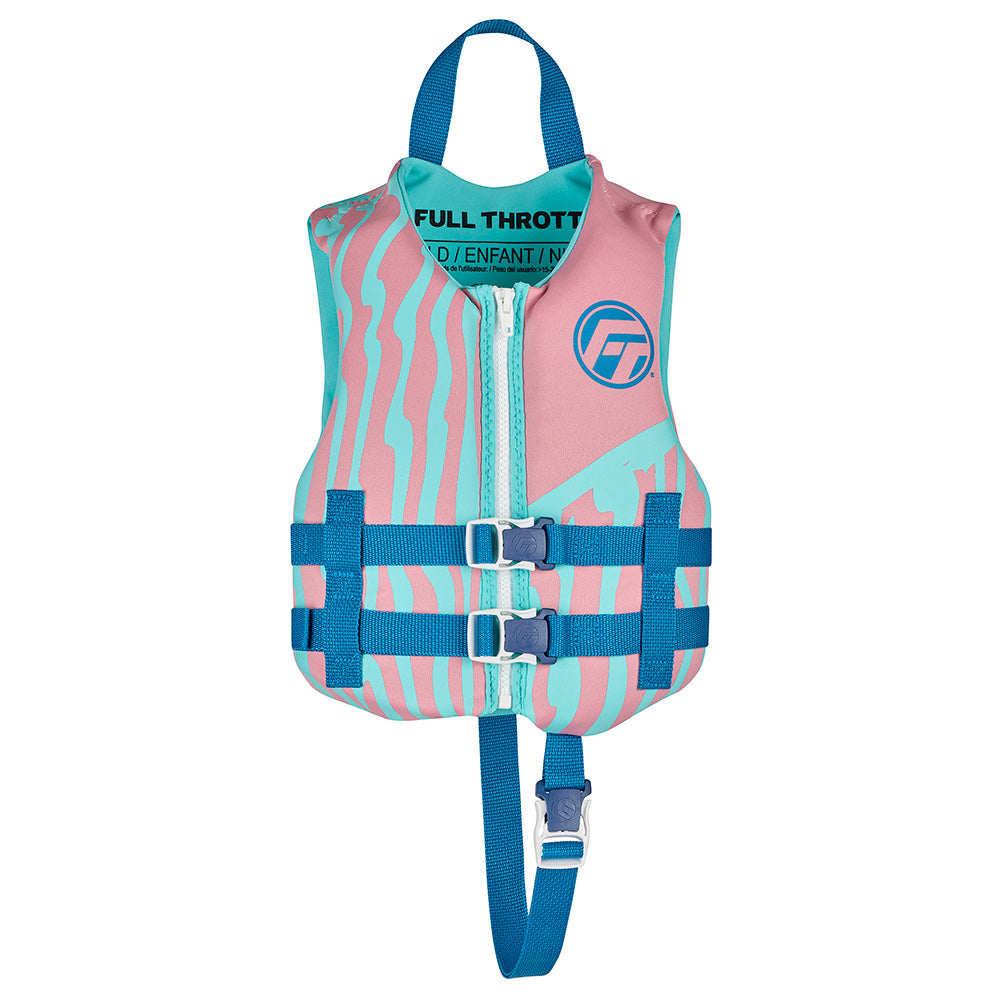 Full Throttle 142100-105-001-26 Full Throttle Child Rapid Dry Life Jacket - Pink