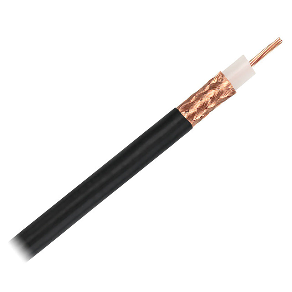 Pacer MRG213U-150 Pacer RG213U Coax Cable - Black - 150'