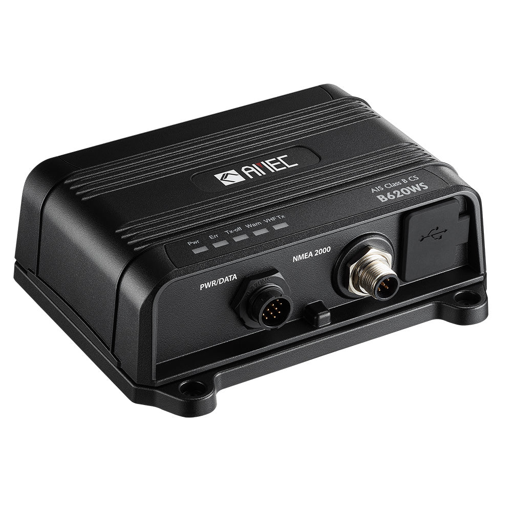 AMEC AMEC-B620WS-010 AMEC B620WS Class B AIS Transceiver w/WI-FI &amp; VHF Splitter - 2W CSTDMA, NMEA2000, NMEA 0183, USB