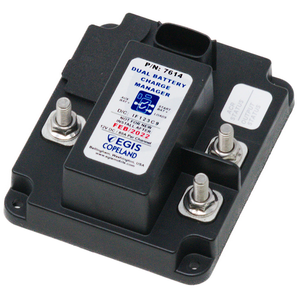 Egis Mobile Electric 7614 Egis Dual Battery Charge Manager - 12V