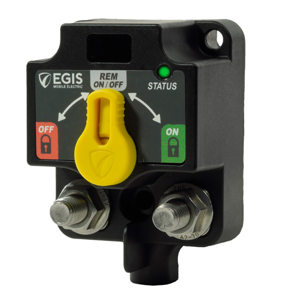 Egis Mobile Electric 8710-1700 Egis XD Single LVD (Low Voltage Disconnect) w/Knob - Tinned Wires