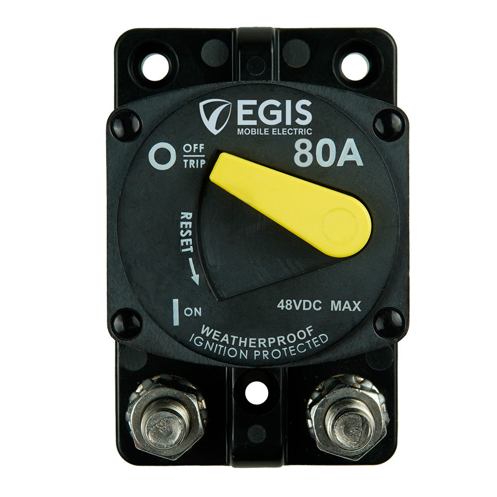 Egis Mobile Electric 4704-080 Egis 80A Circuit Breaker - 87 Series - Surface Mount