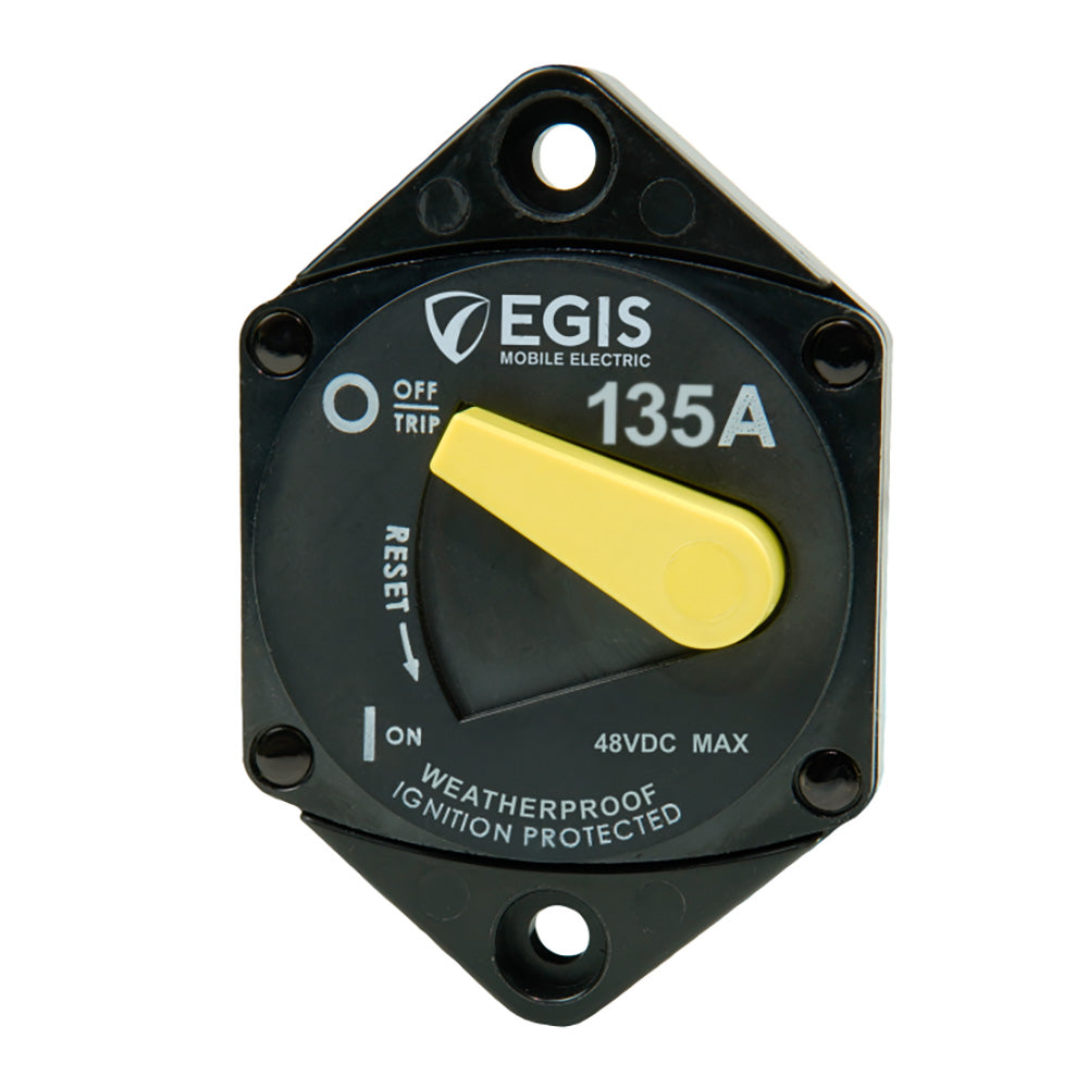 Egis Mobile Electric 4707-135 Egis 135A Circuit Breaker - 87 Series - Panel Mount