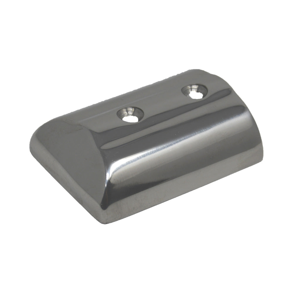 TACO Marine F16-0272 TACO SuproFlex Medium Stainless Steel End Cap