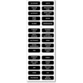 Blue Sea 8030 DC Panel Basic 30 Label Set