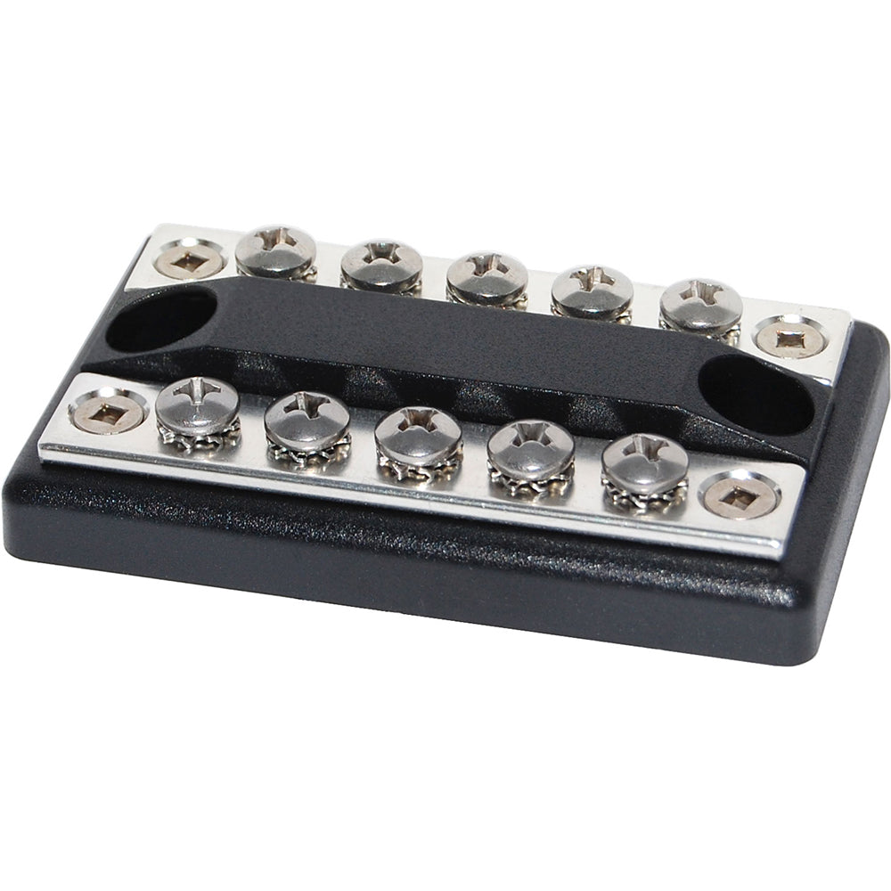 Blue Sea Systems 2701 Blue Sea 2701 DualBus 100 Ampere Common BusBars 5 x 8-32 Screw Terminal