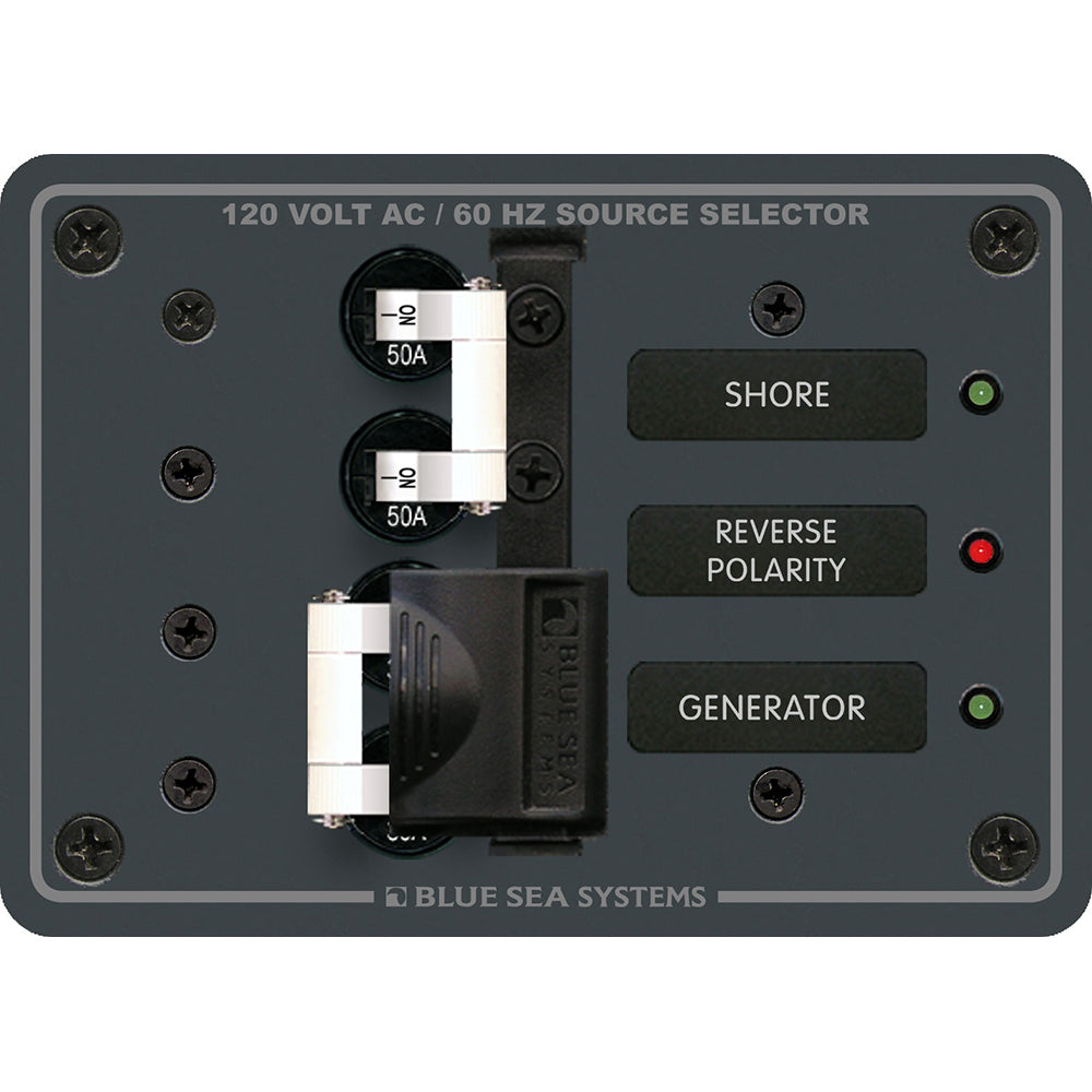 Blue Sea Systems 8061 Blue Sea 8061 AC Toggle Source Selector 120V AC - 50AMP